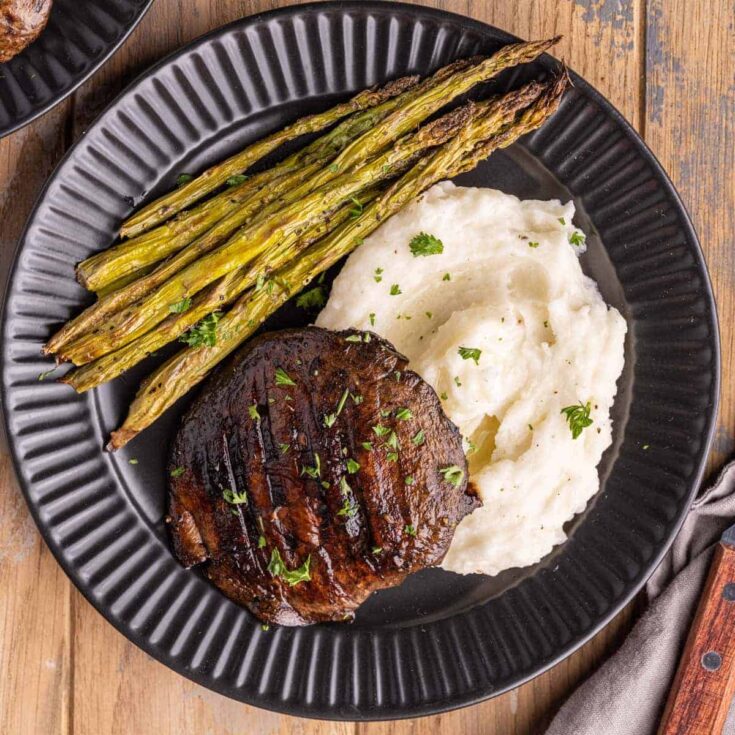 Image for Grilled portobello mushroom steak