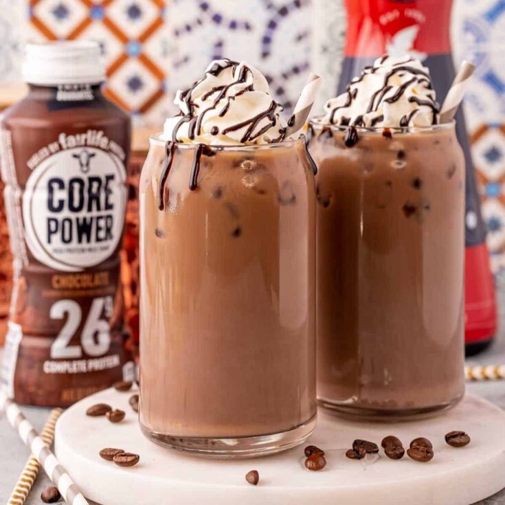 Proffee Protein iced coffee