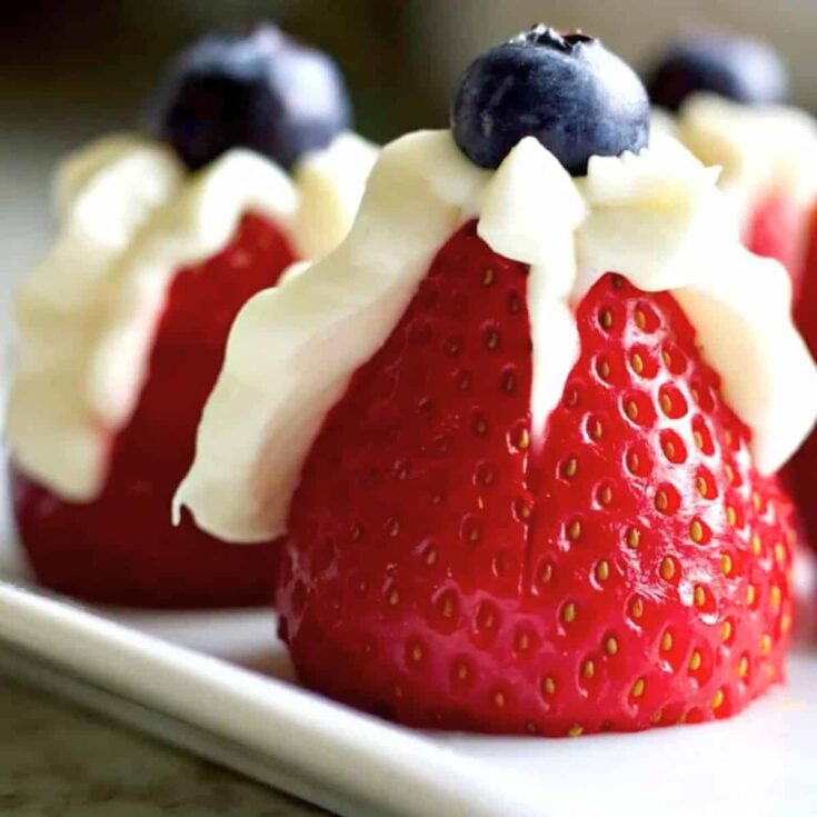 Strawberry cheesecake bites