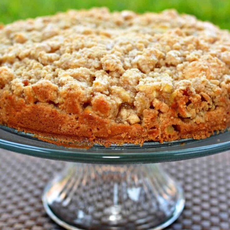 Apple cinnamon crumb cake