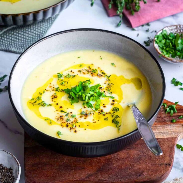 Celeriac fall soup
