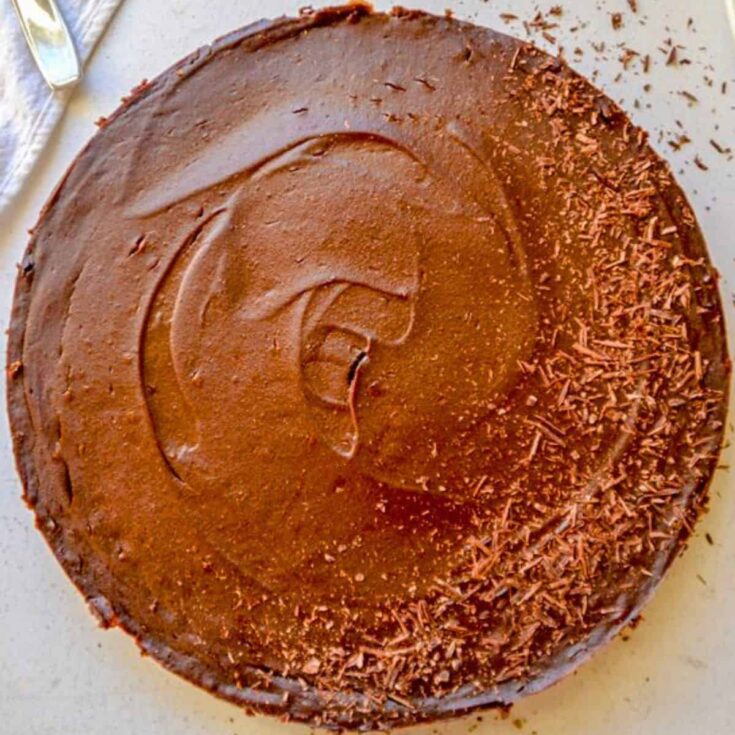 Chocolate pumpkin pie dessert