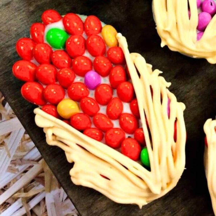 Indian corn Thanksgiving cookies