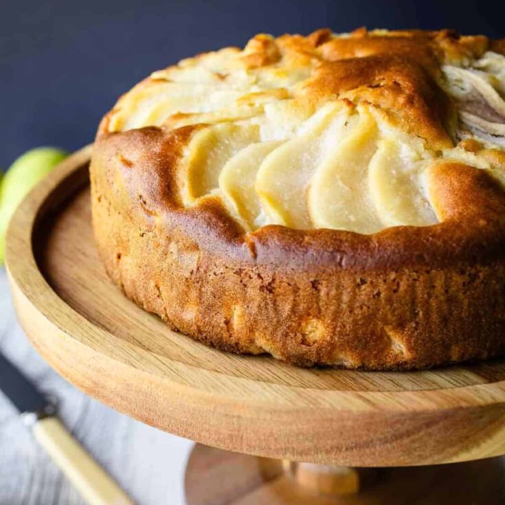 Italian pear cake made after reading these fall baking ideas