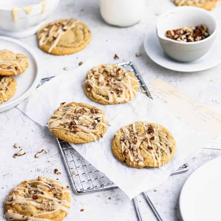 Maple cookies made after reading these fall baking ideas