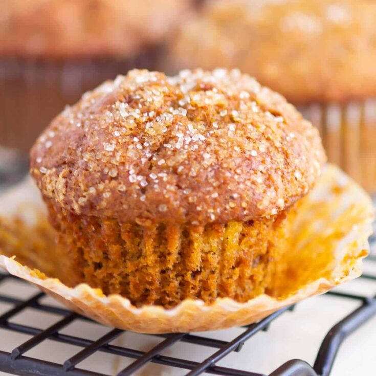 Pumpkin banana muffins