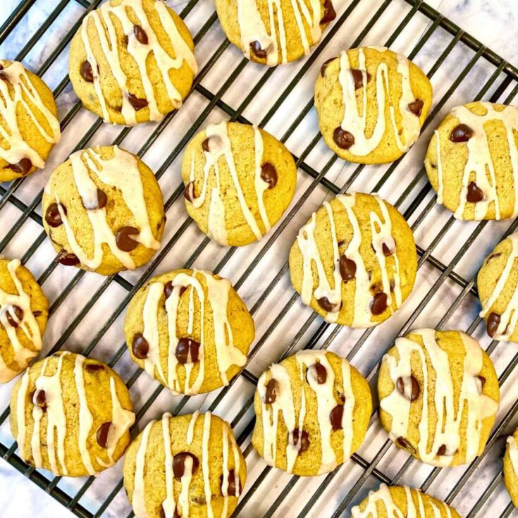 Pumpkin chocolate chip cookies