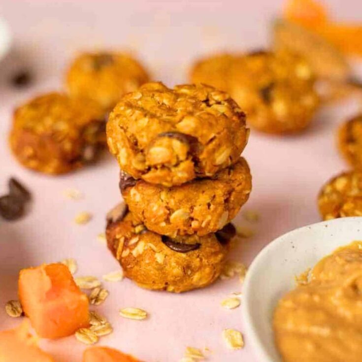 Pumpkin peanut butter cookies