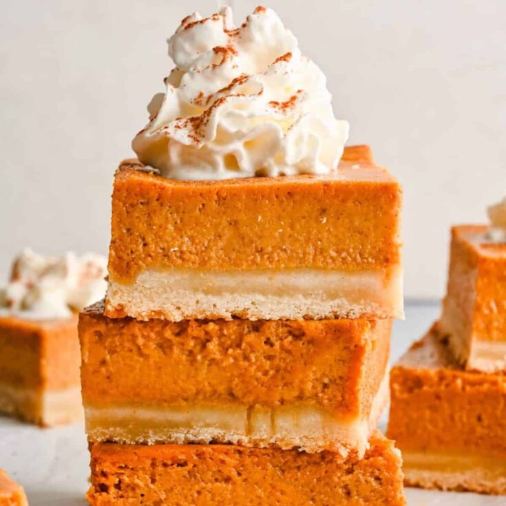 Pumpkin pie bars