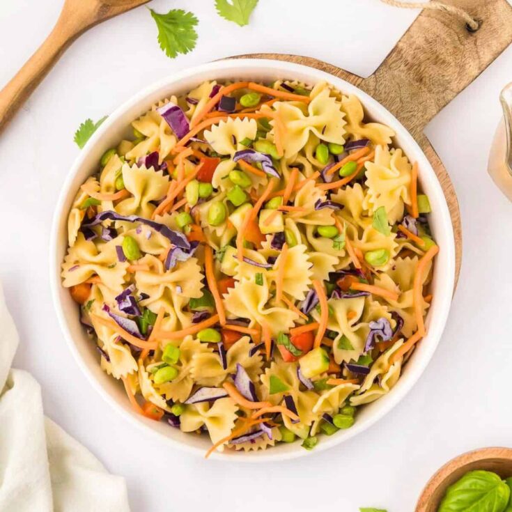 Thai pasta salad for parties