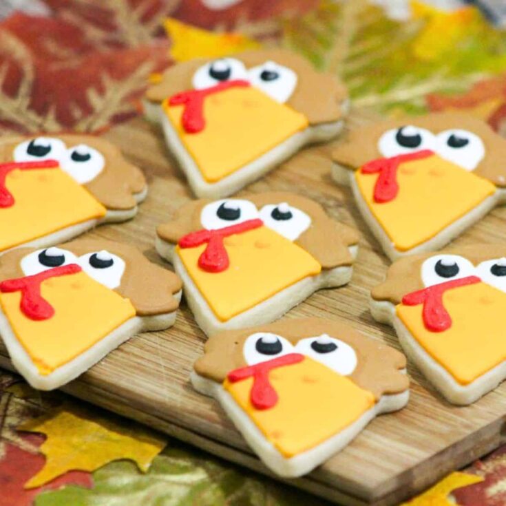 Turkey sugar cookies