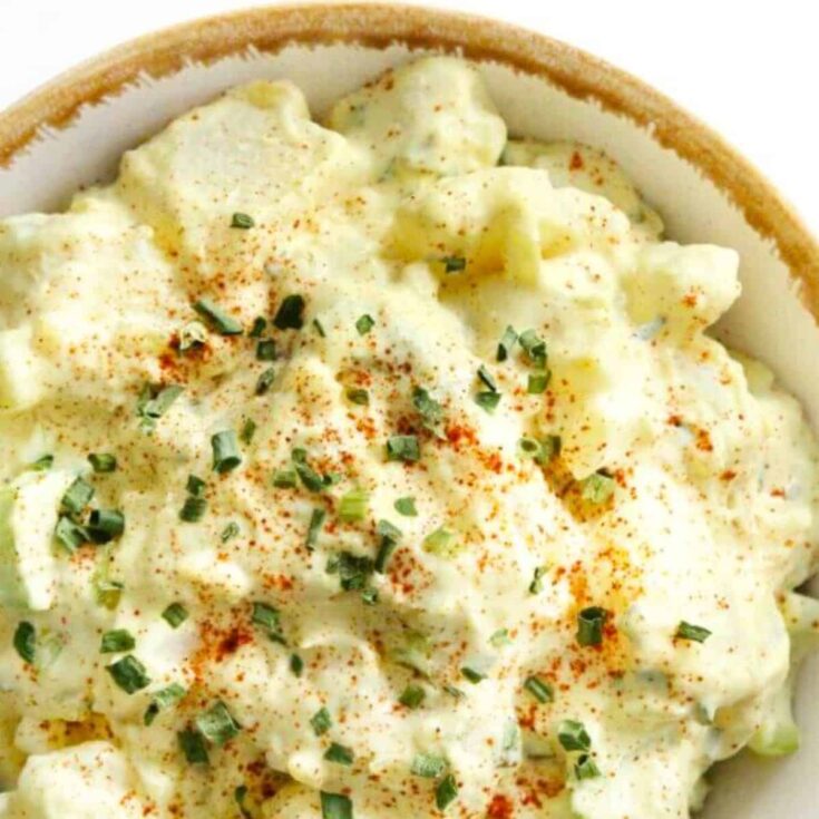 Vegan Southern potato salad for parties