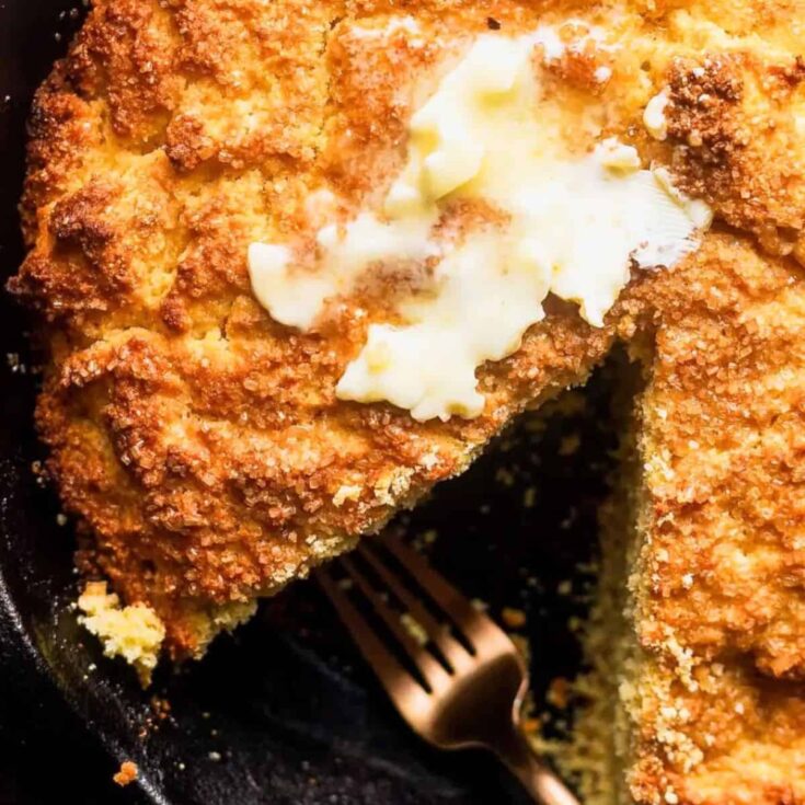 Cast iron skillet cornbread