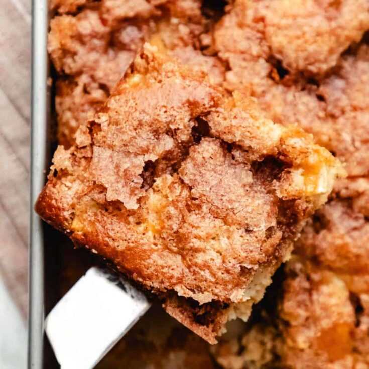 Cinnamon apple cake made after reading these Fall baking recipes