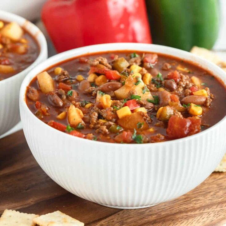 A bowl of cowboy fall soups