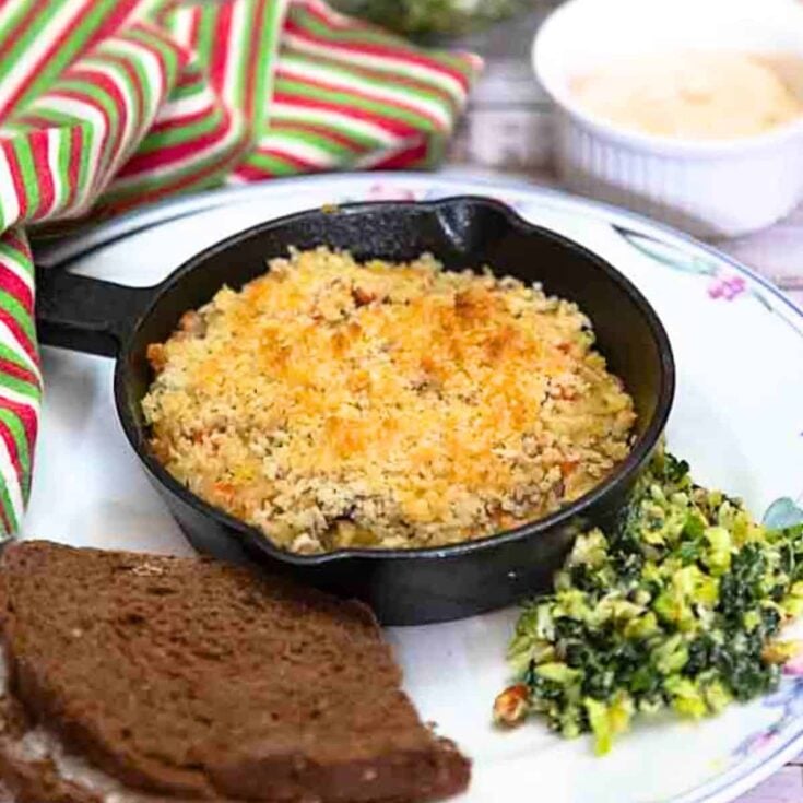 Deviled crab made after reading these Southern recipes