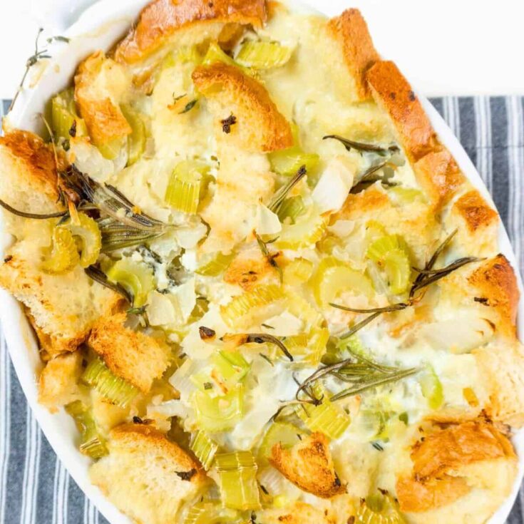 Easy herb stuffing made from scratch