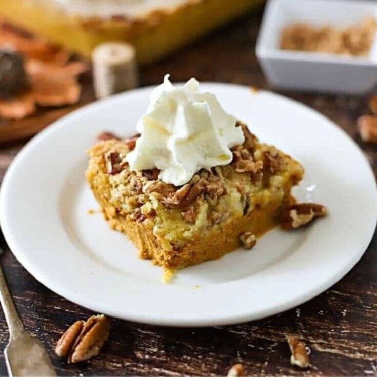Pumpkin crunch cake made after reading these Fall baking recipes