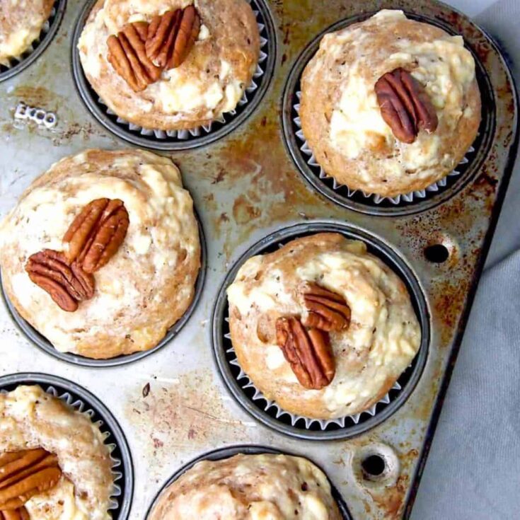 Hummingbird muffins made after reading these Fall baking recipes