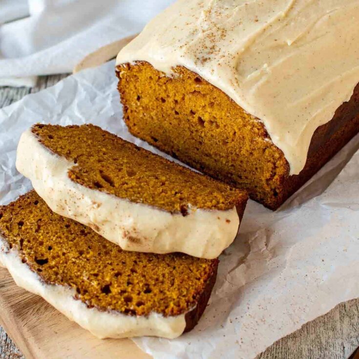 Moist pumpkin bread