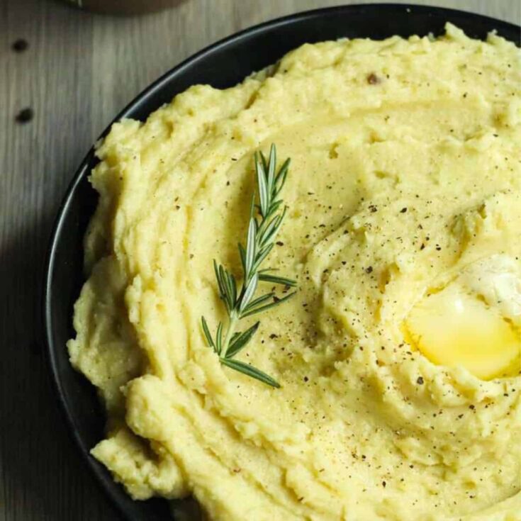 Rosemary garlic mashed potatoes