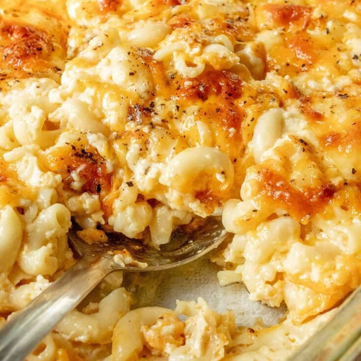 Southern baked mac and cheese