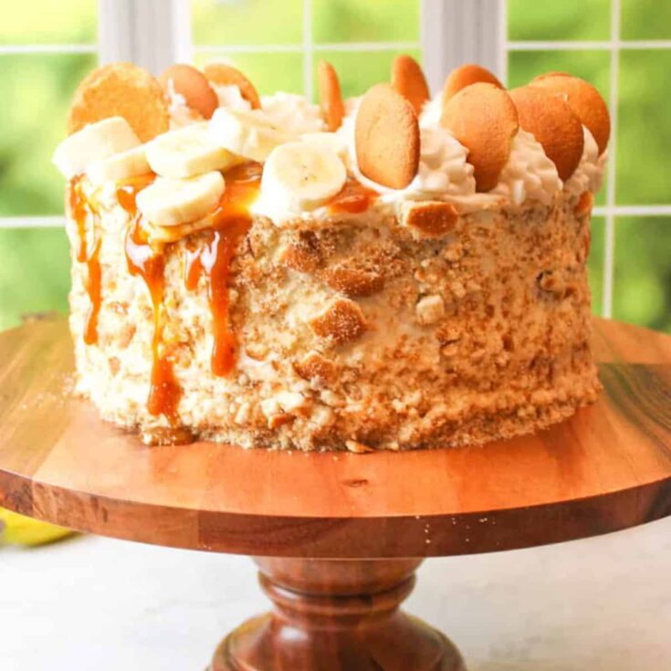 Southern banana pudding cake