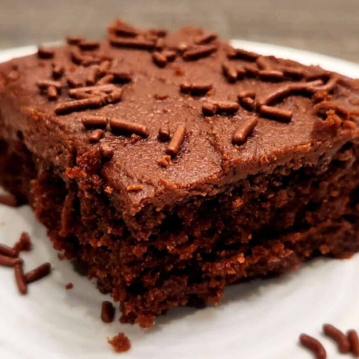 Southern fudge cake