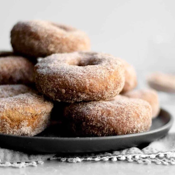 Baked apple cider donuts