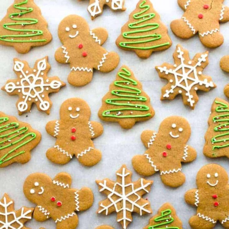 Classic gingerbread cookies