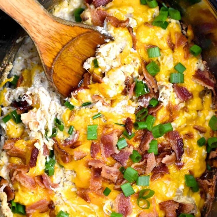 Crack chicken appetizer