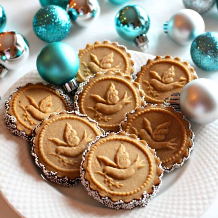 Honey gingerbread cookies