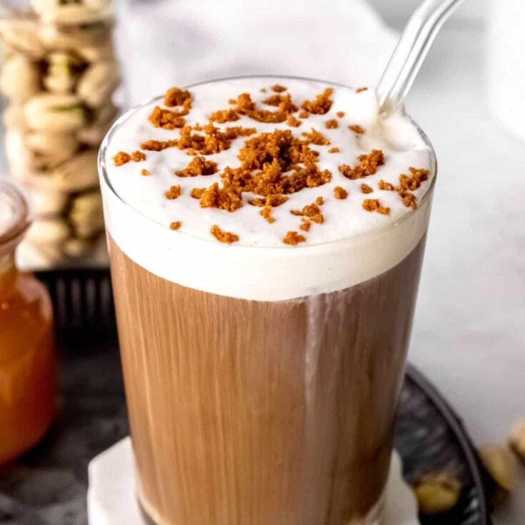 Pistachio cream cold brew