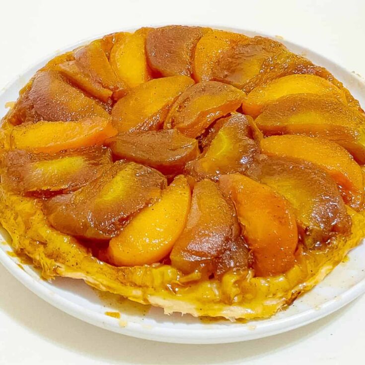 Classic apple tarte tatin