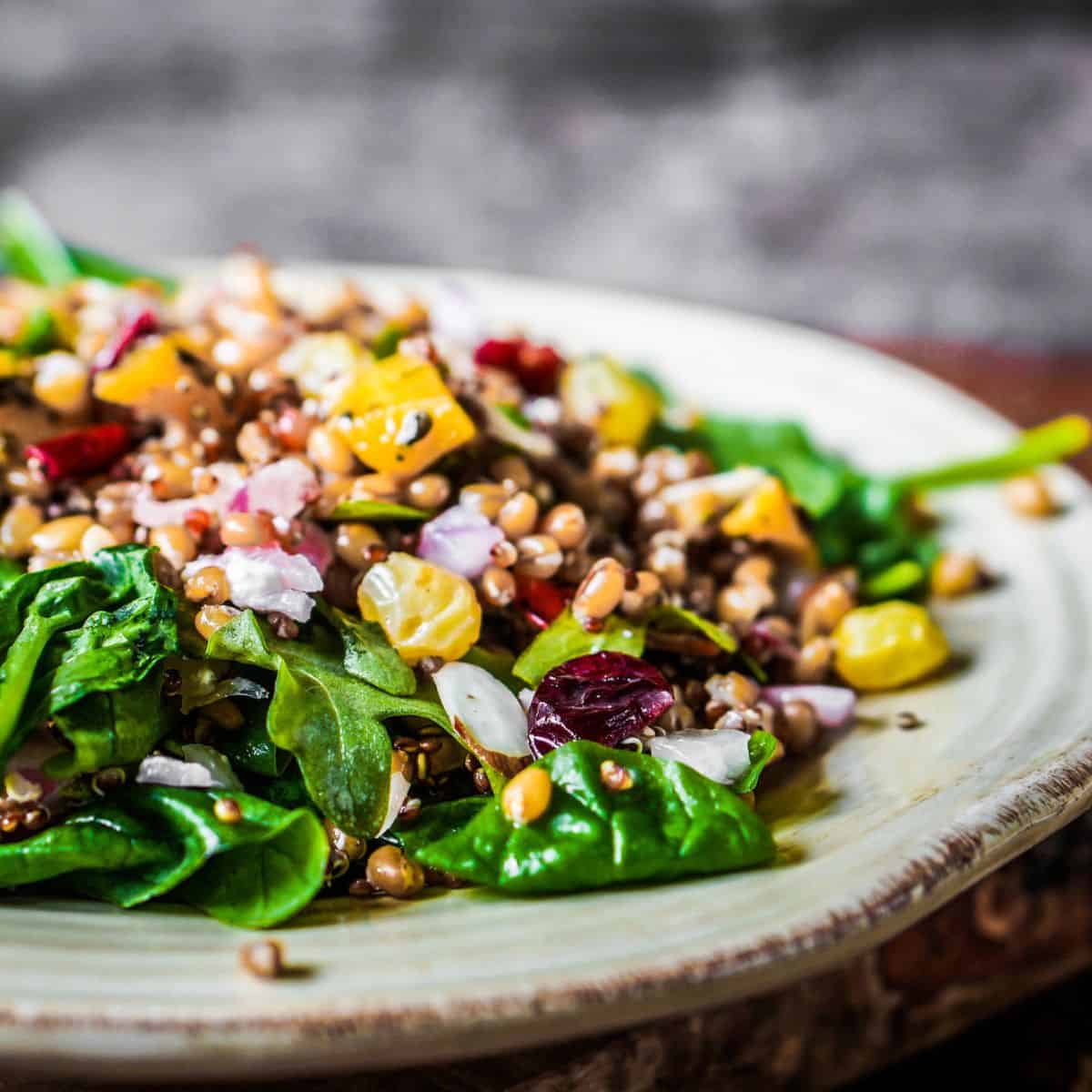 Corn salad made after reading these salads for parties