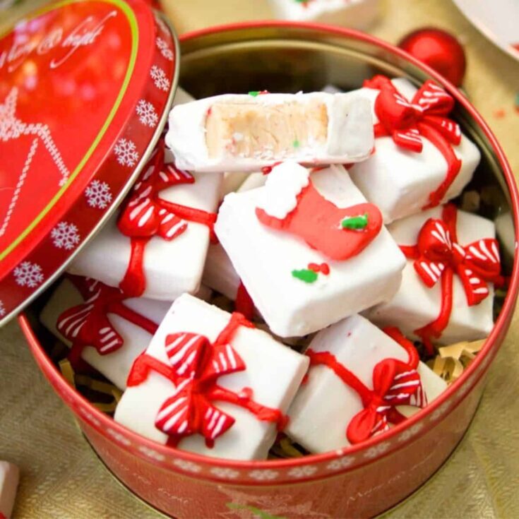 Gingerbread holiday fudge