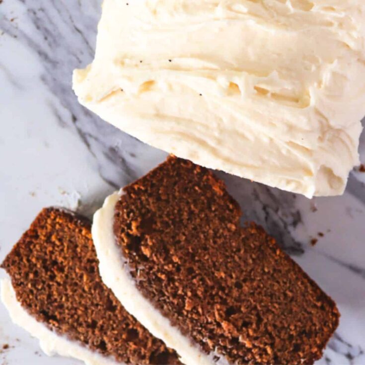 Gingerbread loaf made after reading these gingerbread recipes