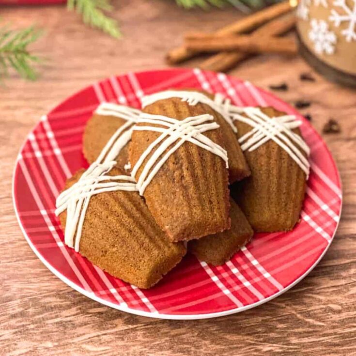 Gingerbread madeleines made after reading these gingerbread recipes