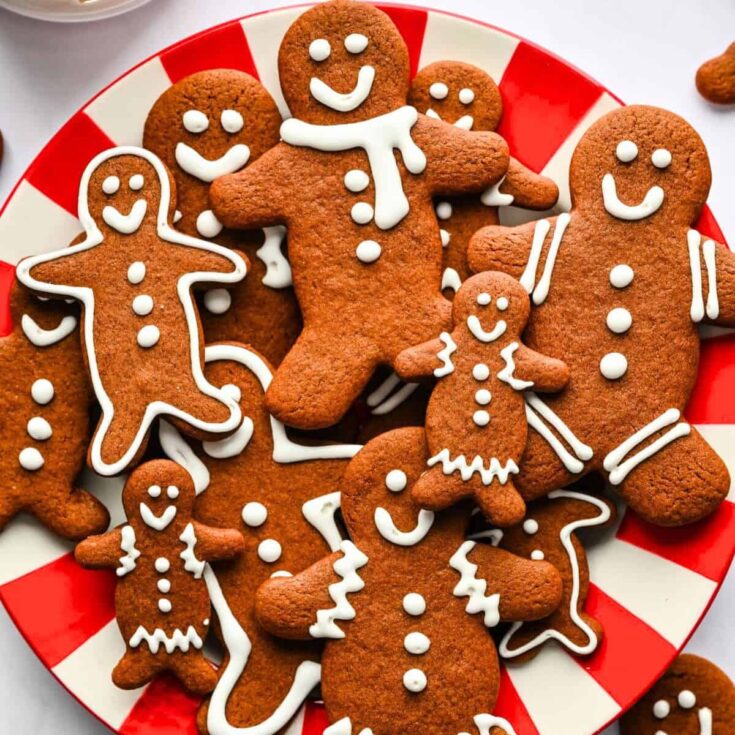 Gingerbread men made after reading these gingerbread recipes