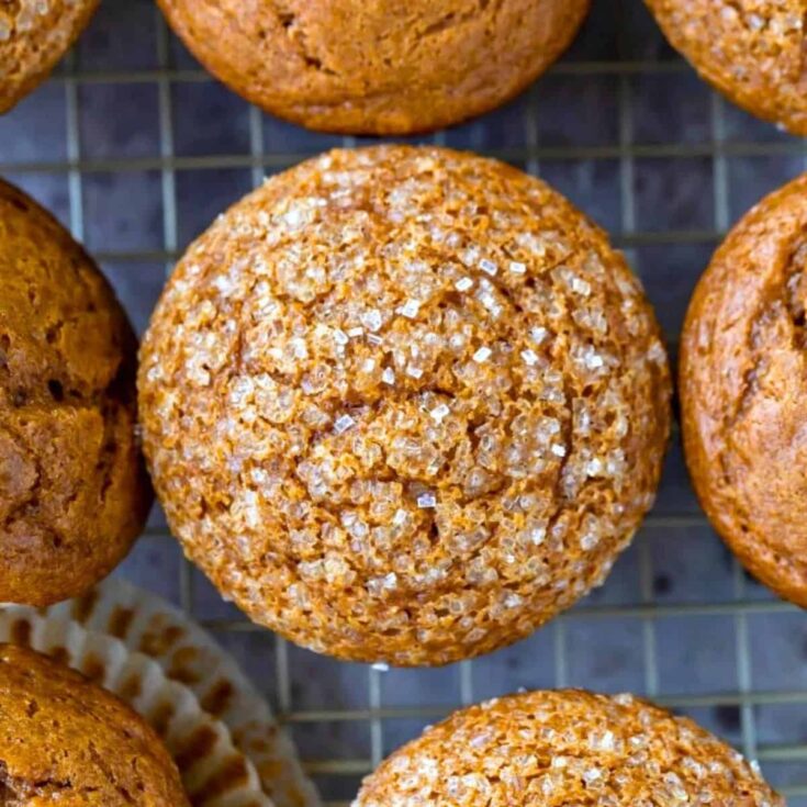 Gingerbread muffins