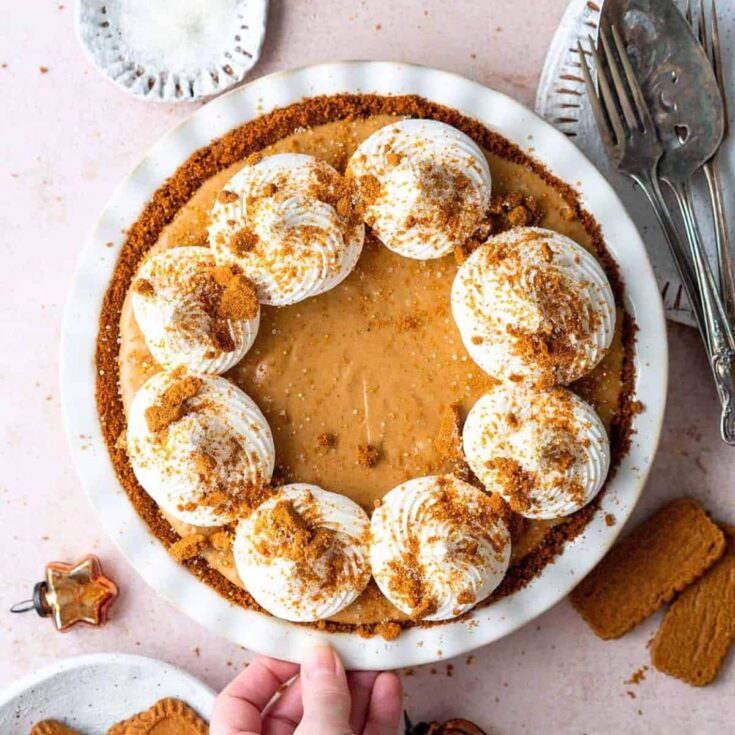 Gingerbread pie dessert