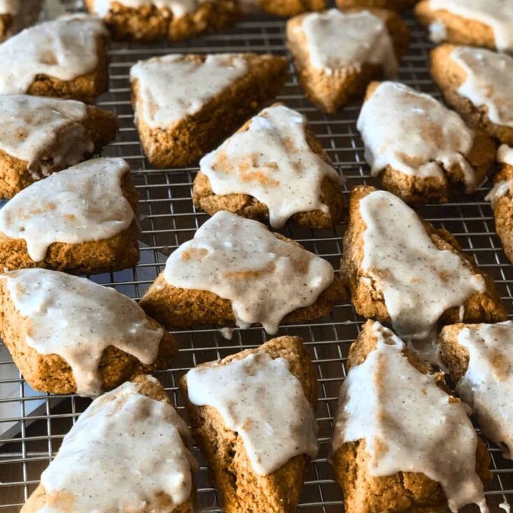 Gingerbread scones