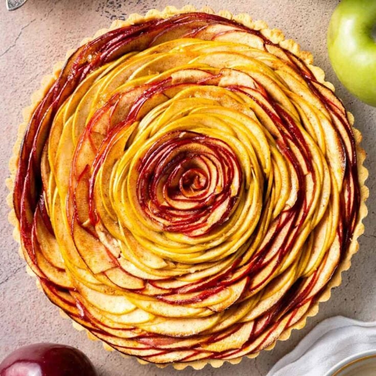 Gluten-free apple tart