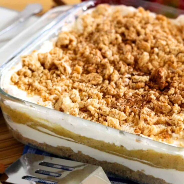 No bake apple cinnamon Oreo delight