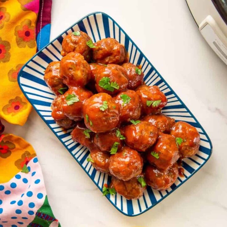 Party meatballs in guava sauce