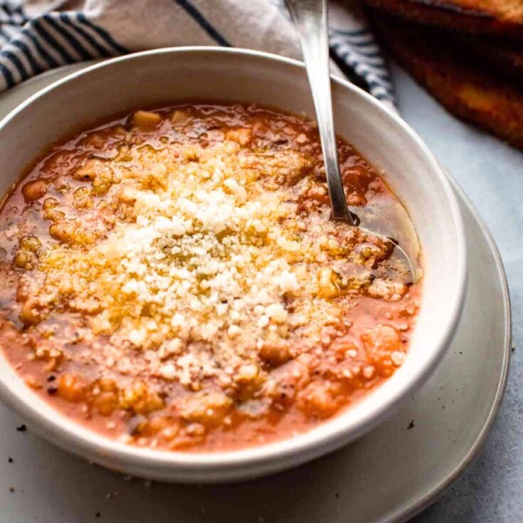 Pasta e Fagioli, made after reading these winter soup