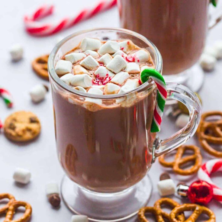 Slow cooker hot chocolate