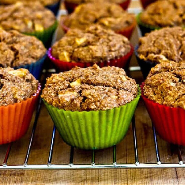 Apple bran muffins