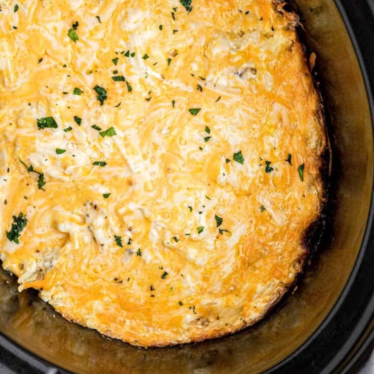 Crockpot cracker barrel cheesy hash brown casserole