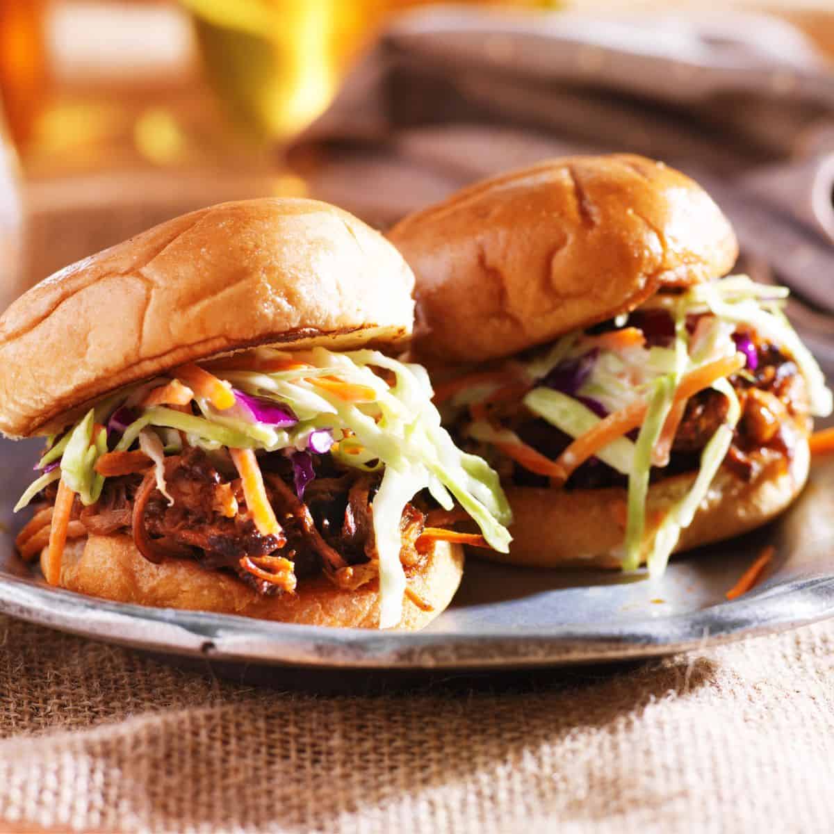 Pulled pork sandwiches made after reading these pulled pork recipes